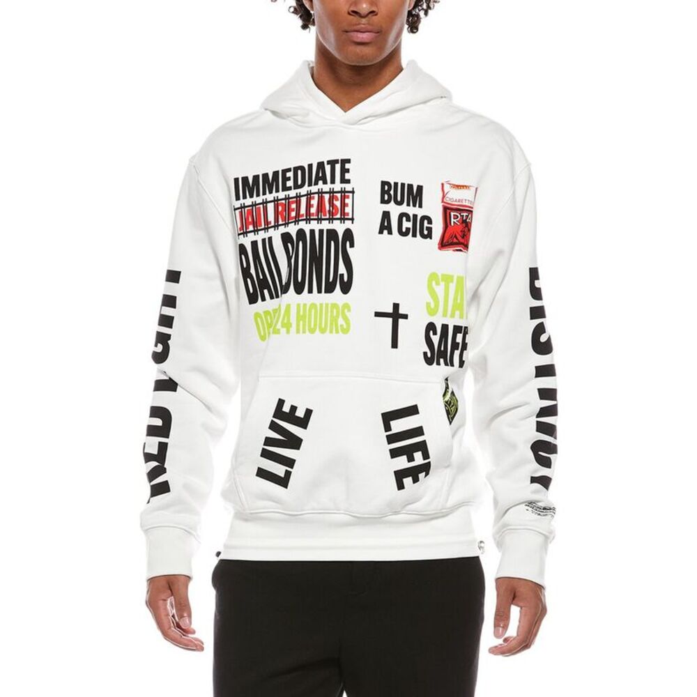 Rta Mens  Jordan Hoodie, White